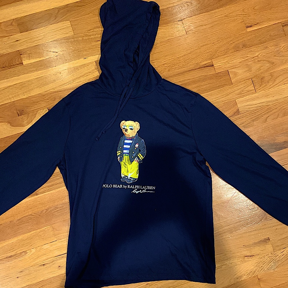 Men’s Ralph Lauren hooded long sleeve shirt